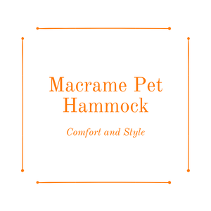 Macrame Pet Hammock